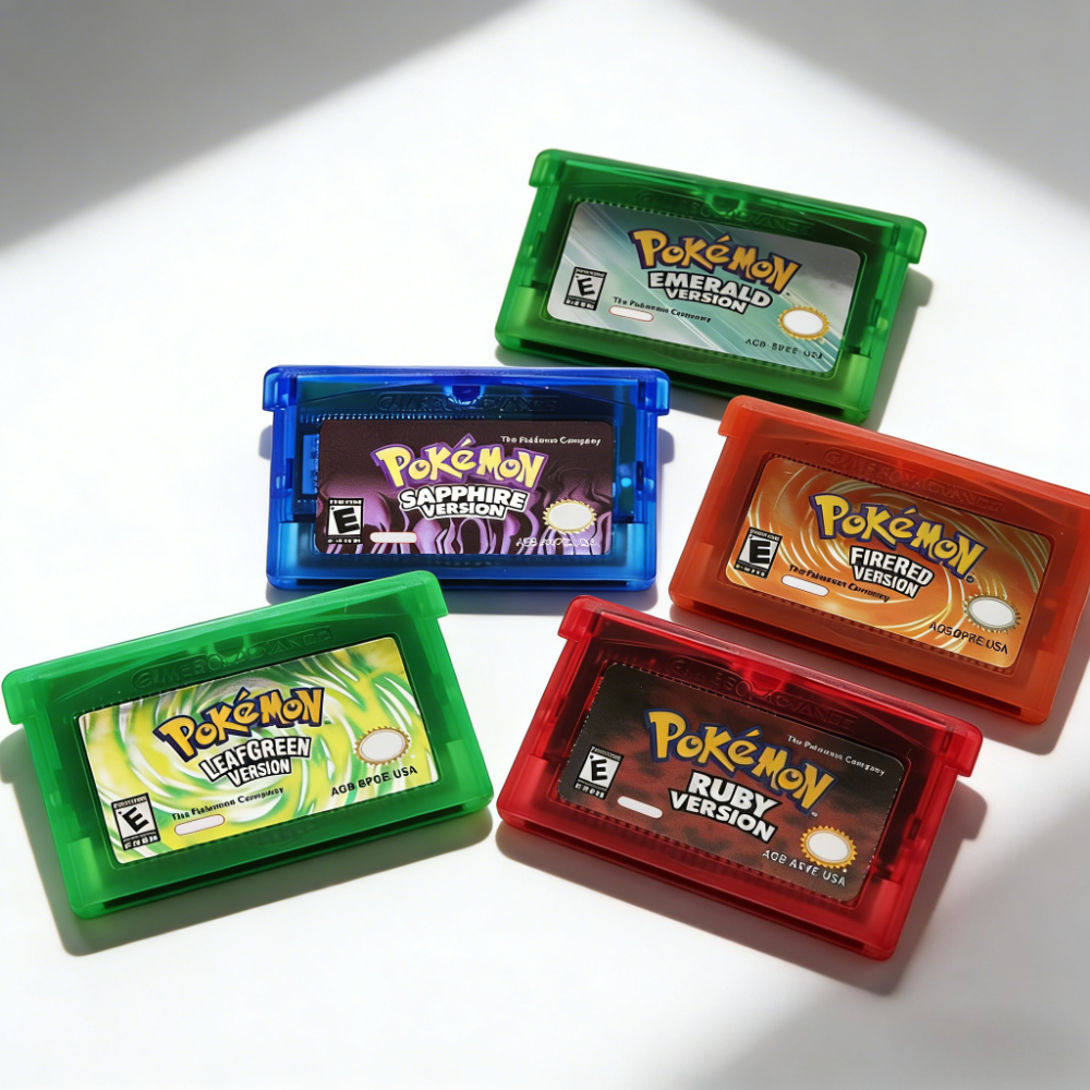 Retro Gaming Fun - Pokemon 32 Bit Video Game Cartridge