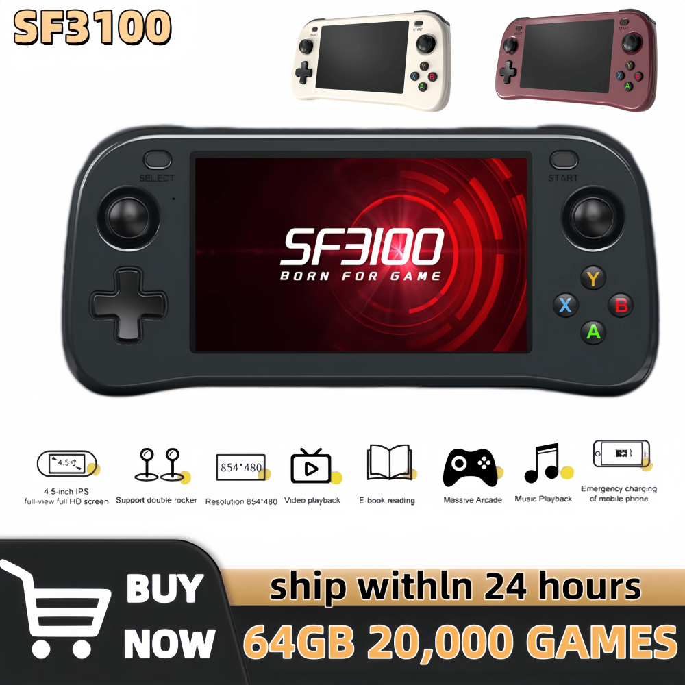 Retro Gaming Fun - SF3100 Retro Handheld Video Game Console