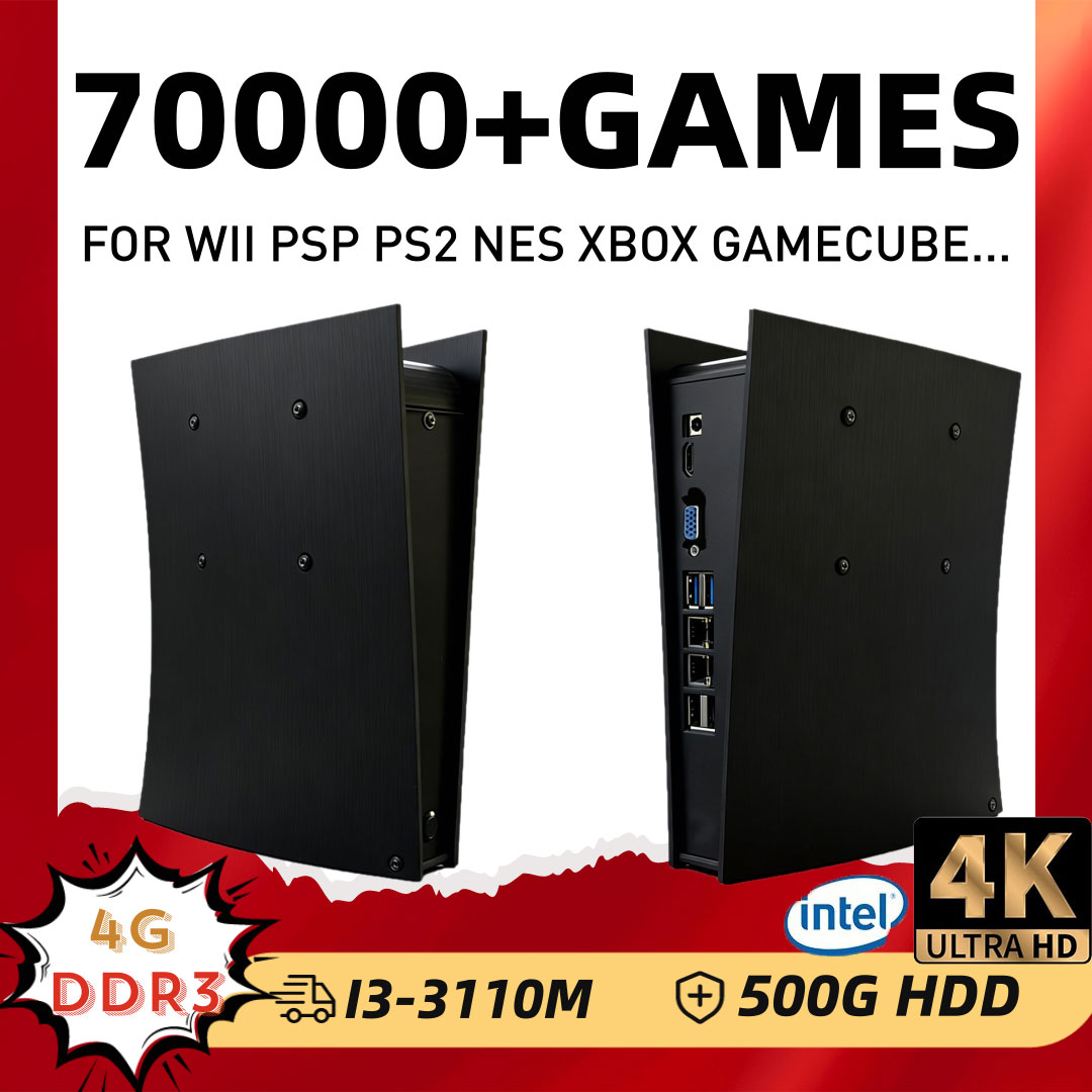 Retro Gaming Hdd - Retro Game Console BS5 60+Emulators 500GB