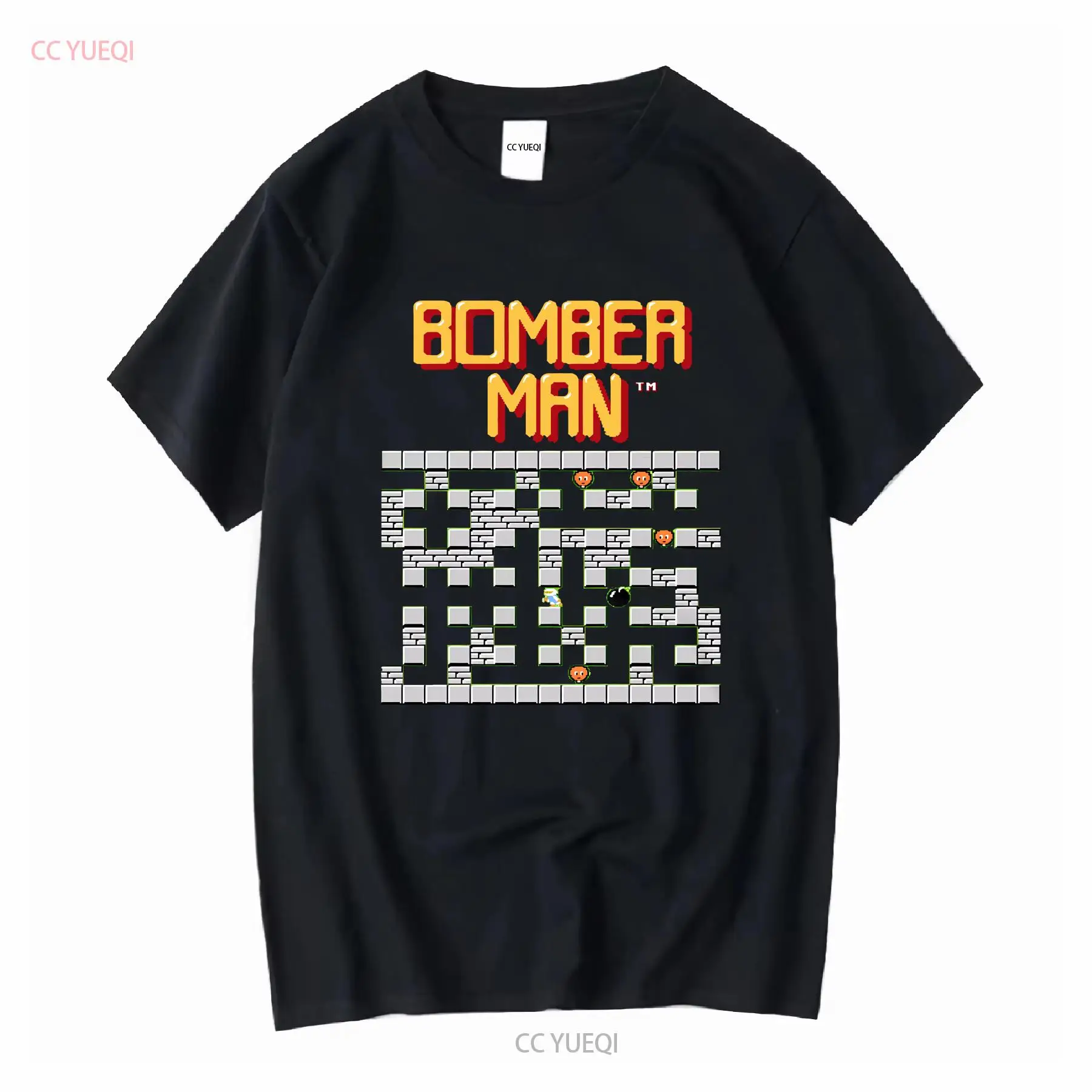 Retro Gaming Logo - Bomberman stage 1 Logo NES Famicom