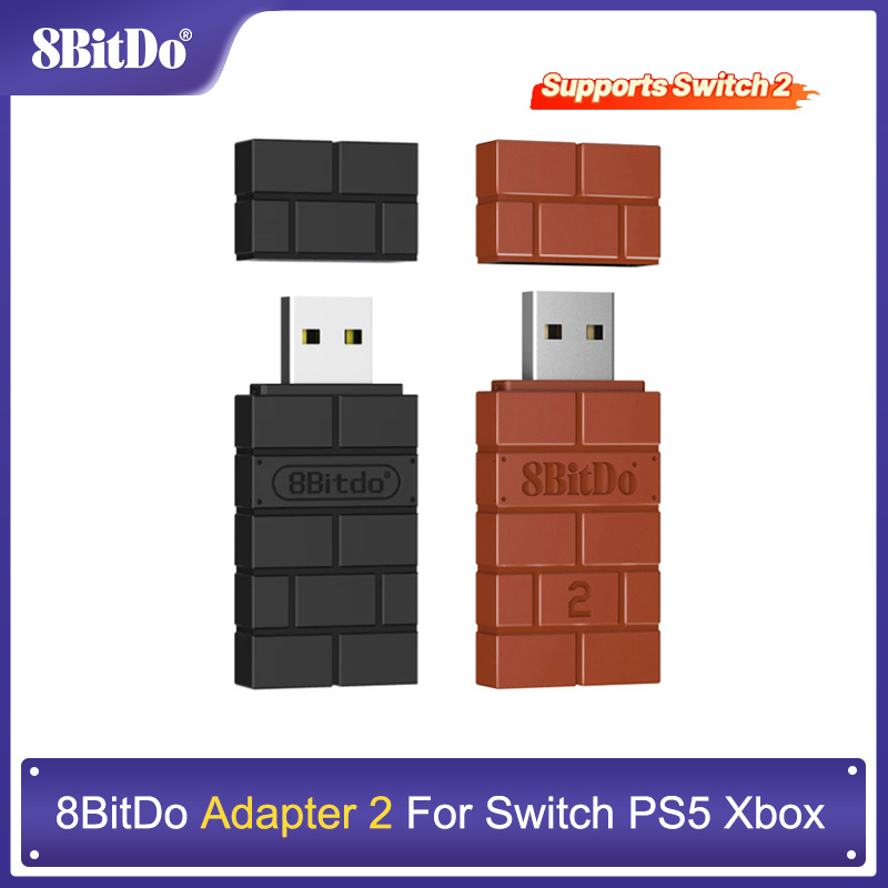 Controller Adapter Usb - 8BitDo USB Wireless Bluetooth Adapter 2