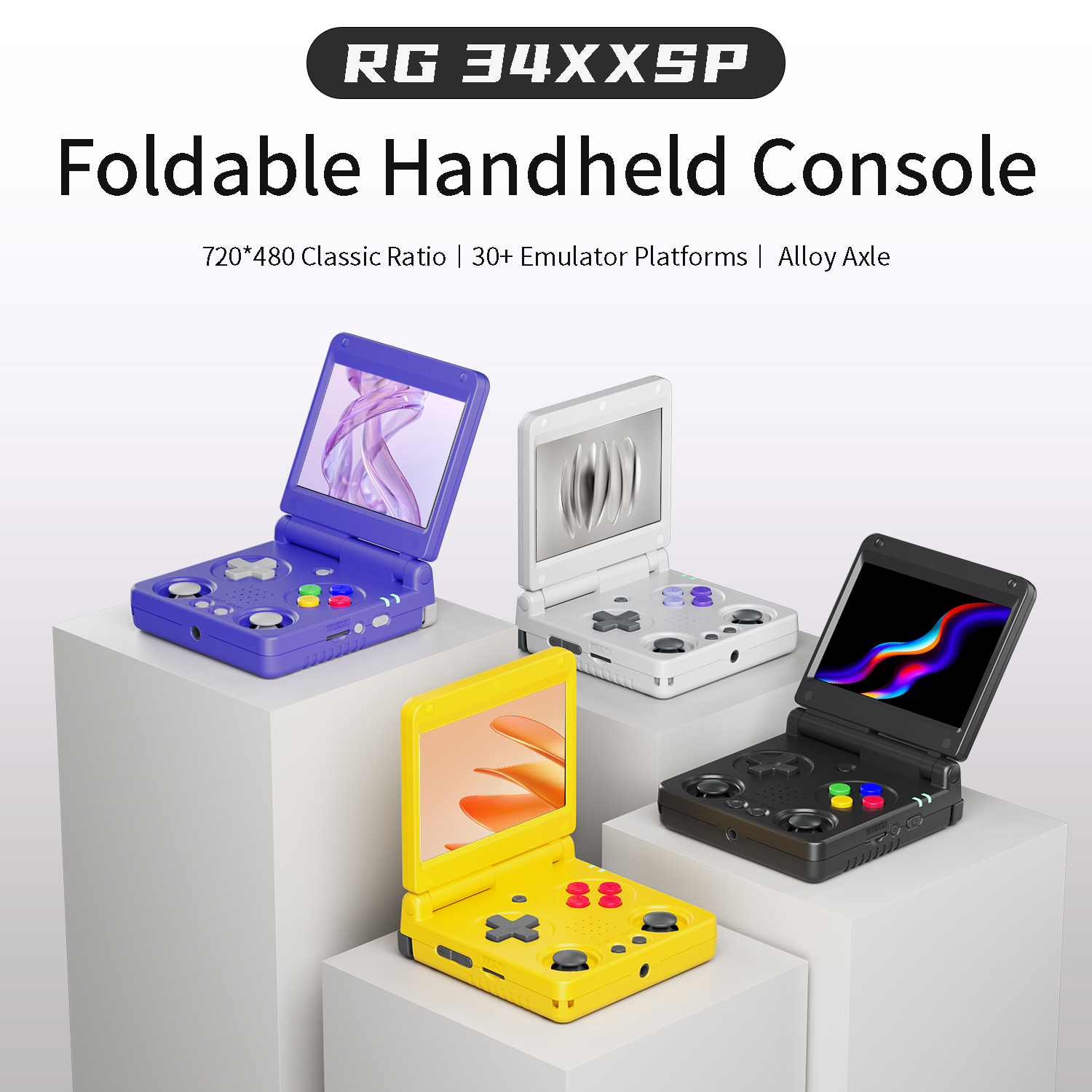 Anbernic RG34XXSP RG35XXSP Fli - Retro Gaming Art ulasan dan harga