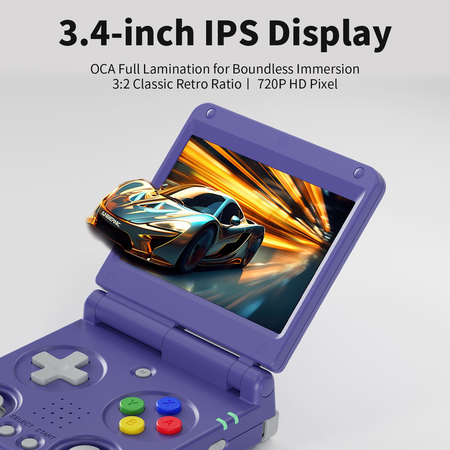 Anbernic RG34XXSP RG35XXSP Fli - Retro Gaming Art ulasan dan harga