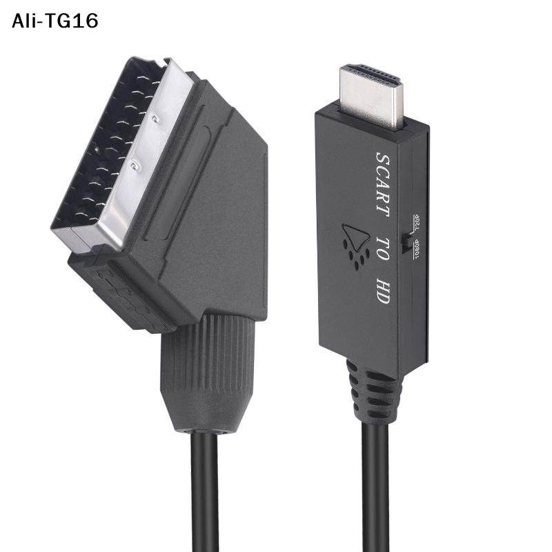【ReA】1Set -Compatible Input To - Scart To Hdmi ulasan dan harga