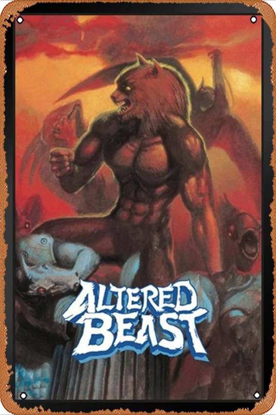 Metal Poster Retro Tin Sign Al - Retro Gaming Video ulasan dan harga