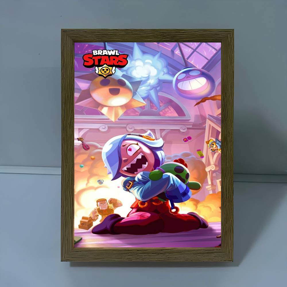 Anime Game Brawl Stars Movie S - Retro Gaming Art ulasan dan harga