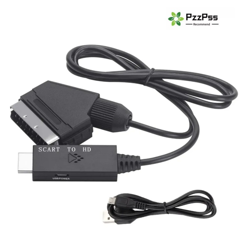 1M Scart to HDMI Converter Sca - Scart To Hdmi ulasan dan harga