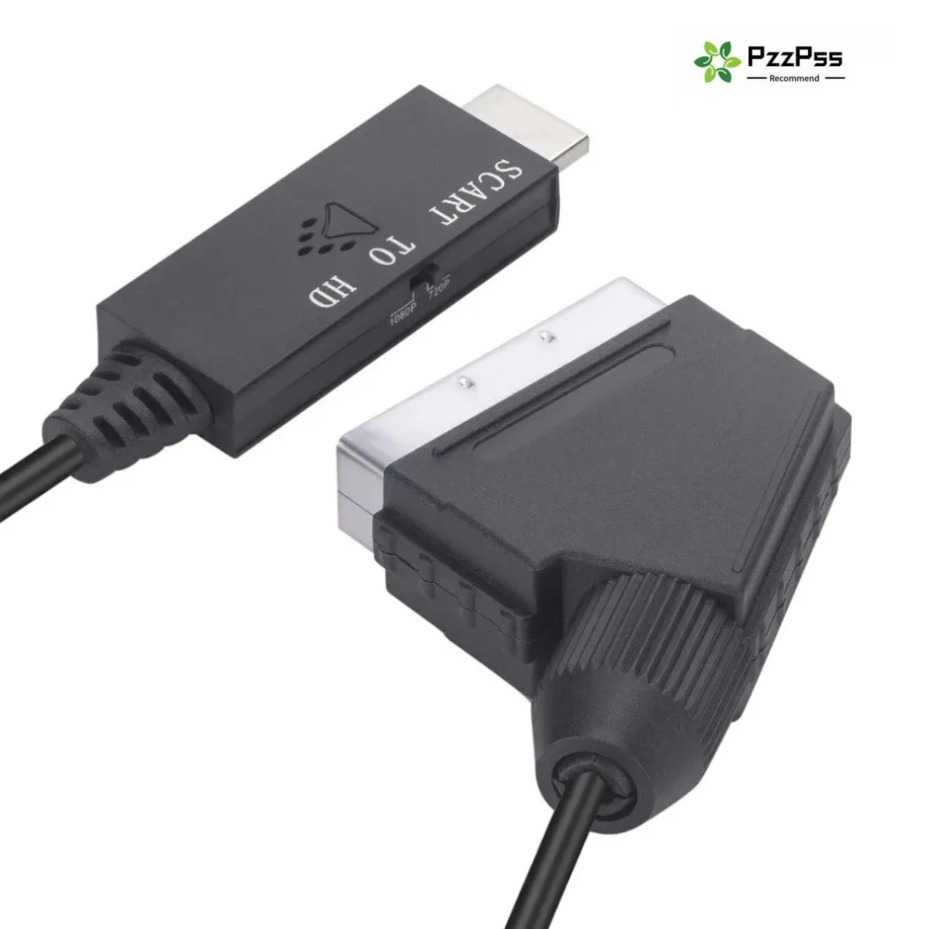 1M Scart to HDMI Converter Sca - Scart To Hdmi ulasan dan harga