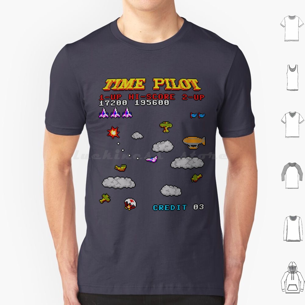 Time Pilot 2 T Shirt Cotton Me - Retro Gaming Art ulasan dan harga