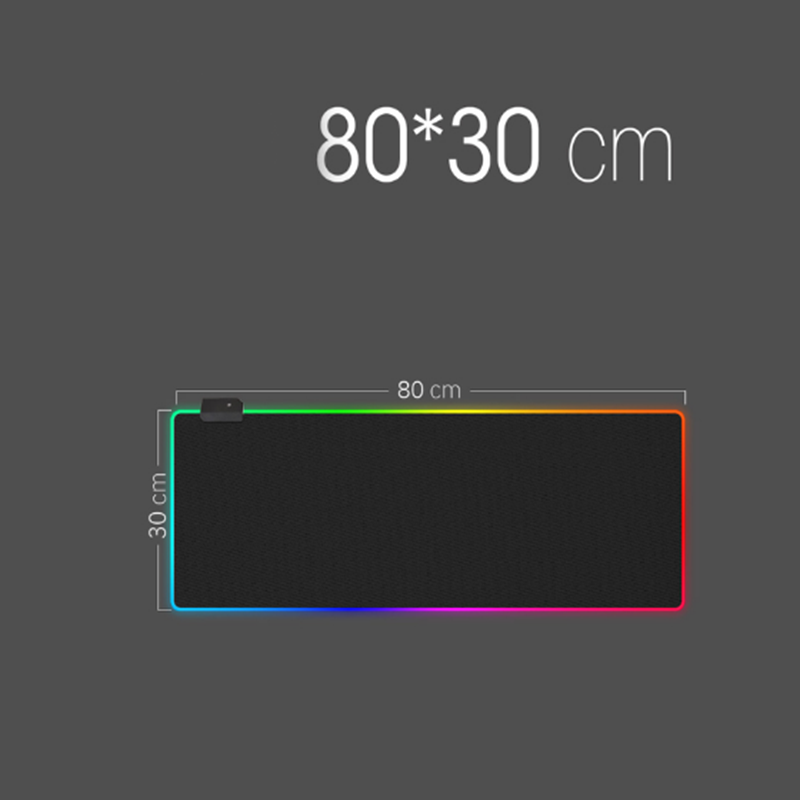 LED Light Mousepad RGB Keyboar - Retro Gaming Art ulasan dan harga