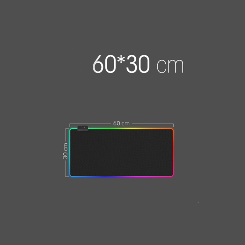 LED Light Mousepad RGB Keyboar - Retro Gaming Art ulasan dan harga