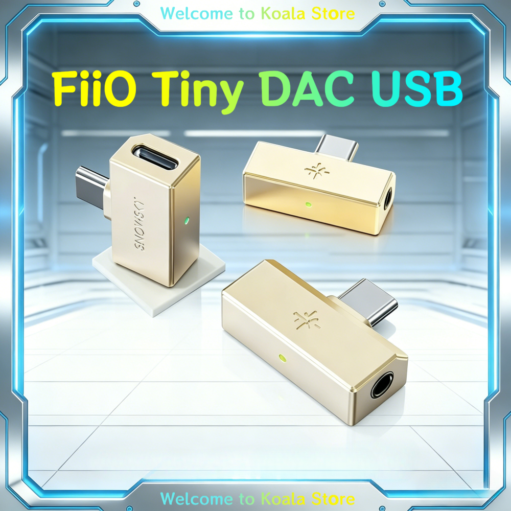 FiiO Tiny DAC USB Headphone Am - Controller Adapter Usb ulasan dan harga