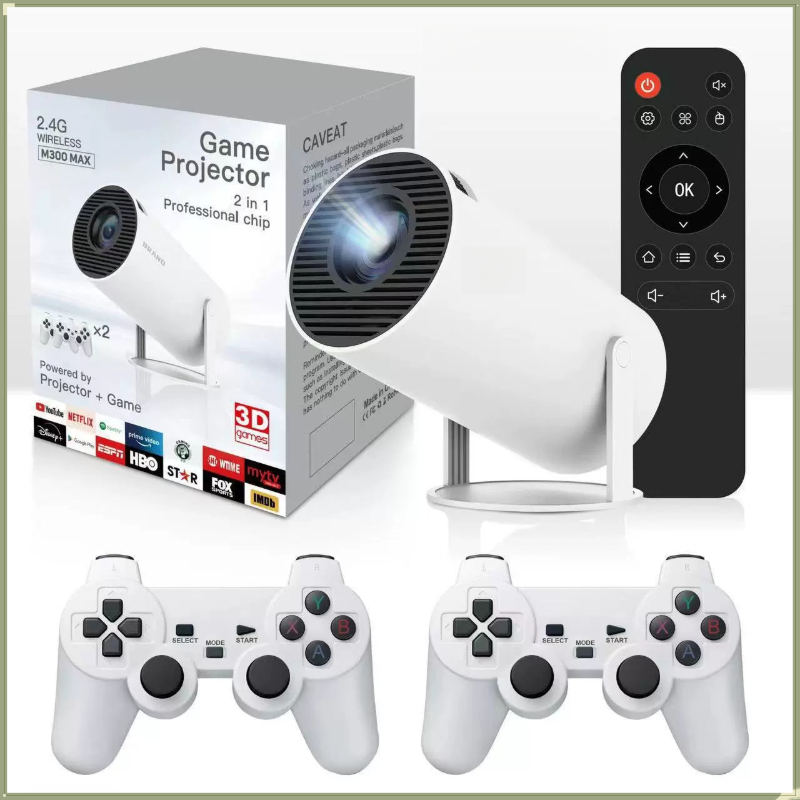 Original Portable Game Project - Retro Gaming With Projector ulasan dan harga