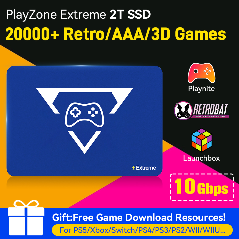 2TB Gaming Emulation Hard Driv - Retro Gaming Hdd ulasan dan harga