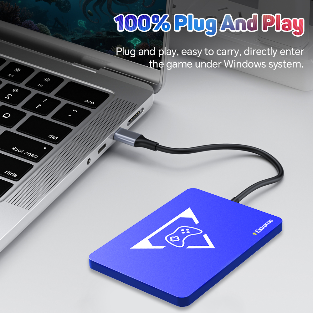 2TB Gaming Emulation Hard Driv - Retro Gaming Hdd ulasan dan harga
