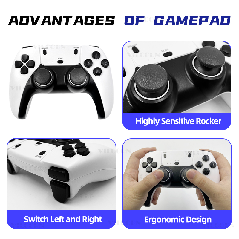 VILCORN 4K HD Game Stick Retro - Retro Gaming With Projector ulasan dan harga