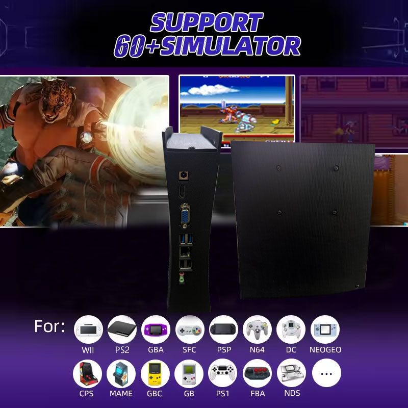 Retro Game Console BS5 60+Emul - Retro Gaming Hdd ulasan dan harga