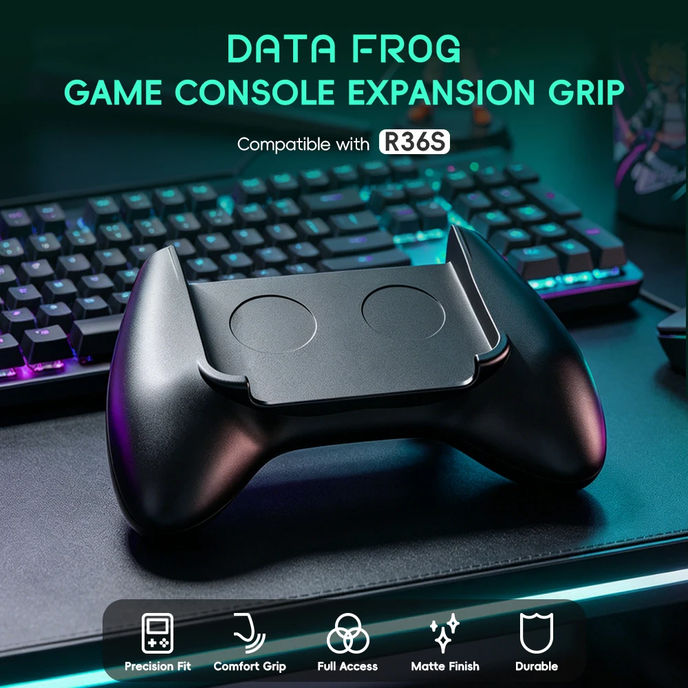 Data Frog R36S Game Grip Ergon - Retro Gaming Unit ulasan dan harga