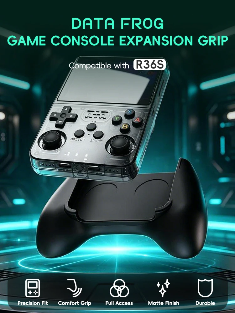Data Frog R36S Game Grip Ergon - Retro Gaming Unit ulasan dan harga