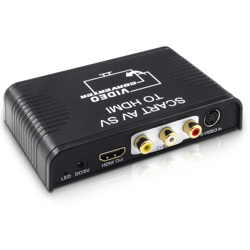 Scart to HDMI converter 3-in-1 - Scart To Hdmi ulasan dan harga