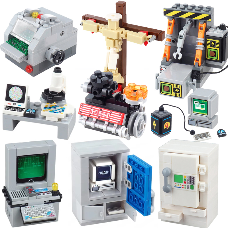 MOC City Street View Building  - Retro Gaming Console Gun ulasan dan harga