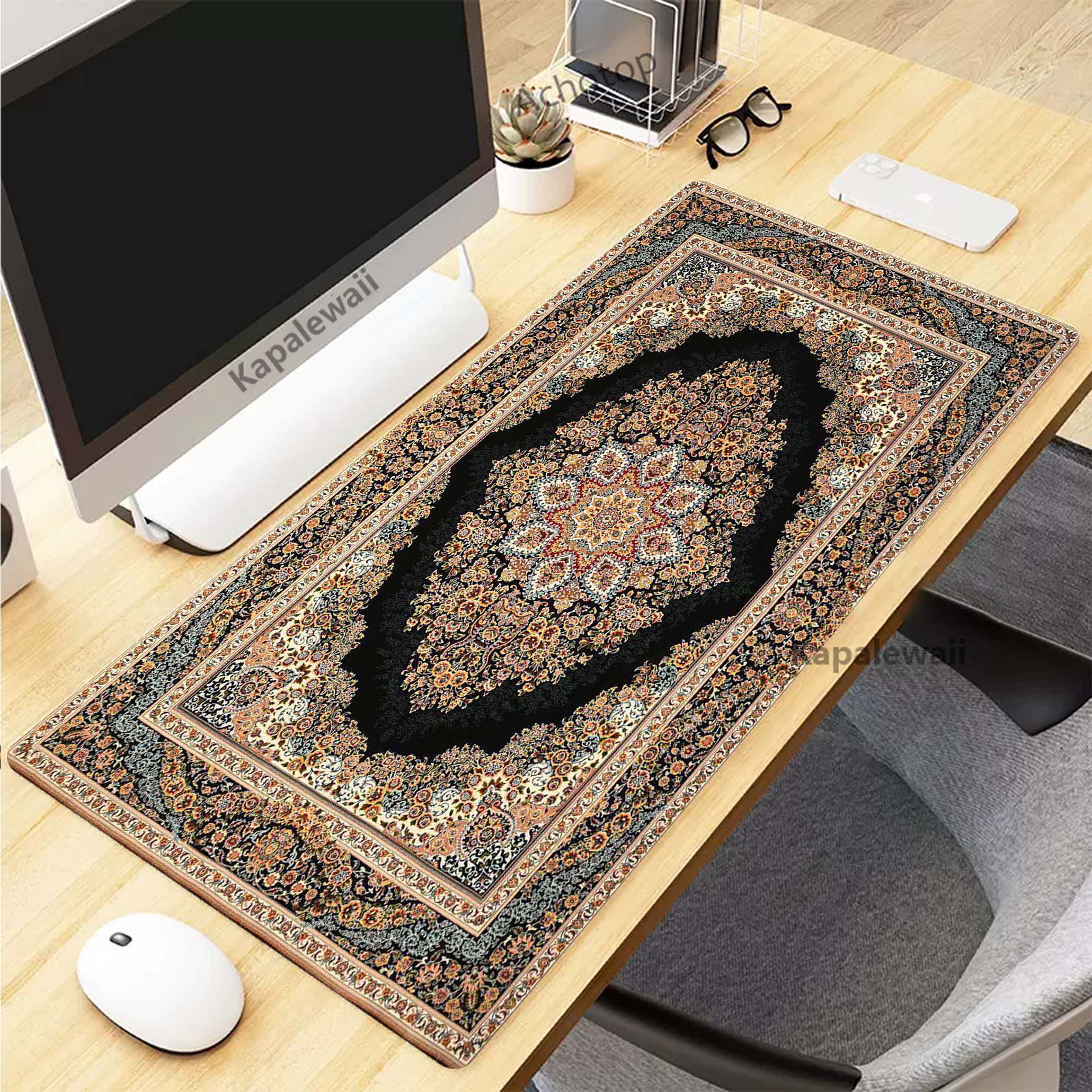 Retro Persian Carpet Mouse Pad - Retro Gaming Art ulasan dan harga