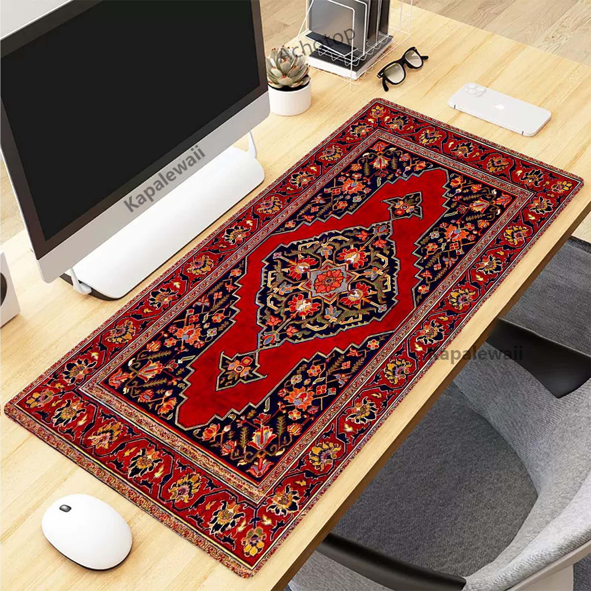 Retro Persian Carpet Mouse Pad - Retro Gaming Art ulasan dan harga