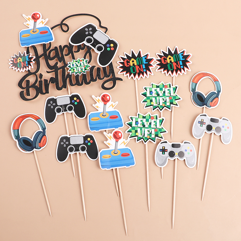 13Pcs Video Retro Game Cake To - Retro Gaming Video ulasan dan harga