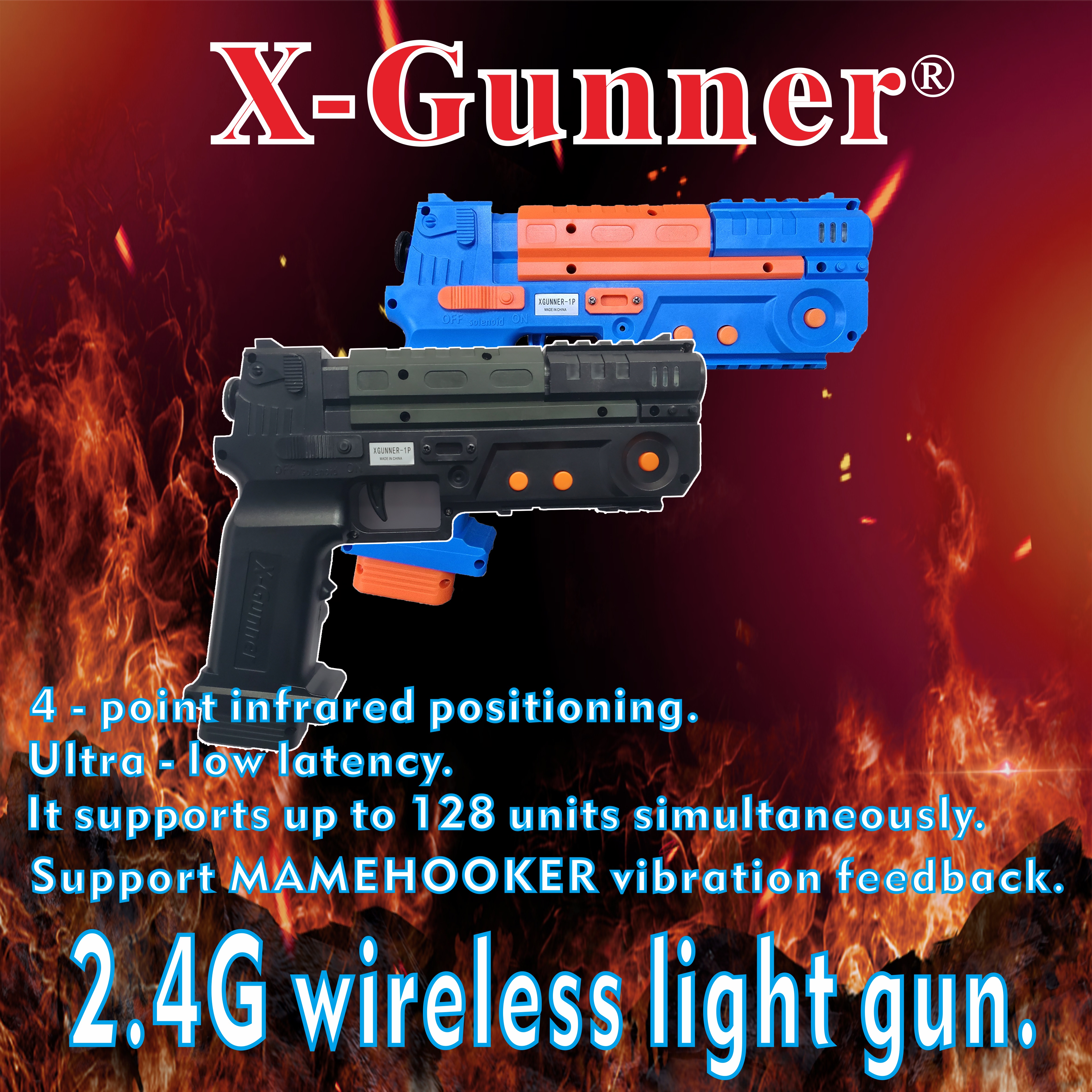 X-GUNNER XGUNNER 2.4G wireless - Retro Gaming Console Gun ulasan dan harga