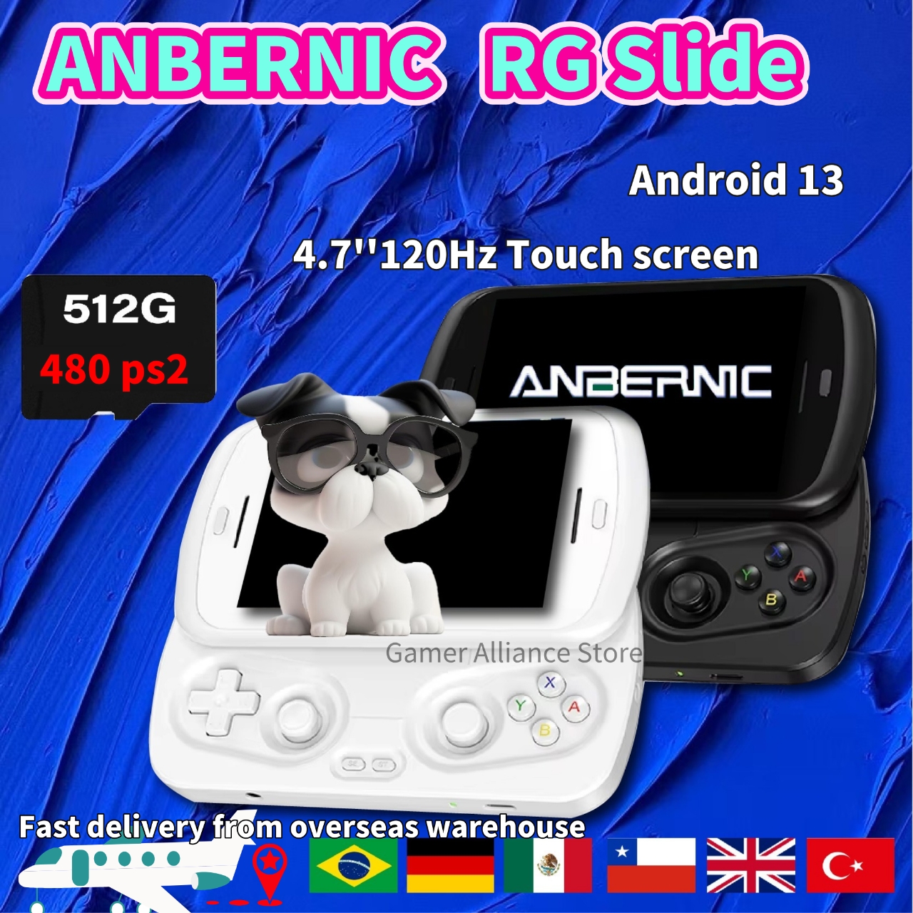 ANBERNIC RG Slide RGSlide Retr - Retro Gaming Ps2 ulasan dan harga