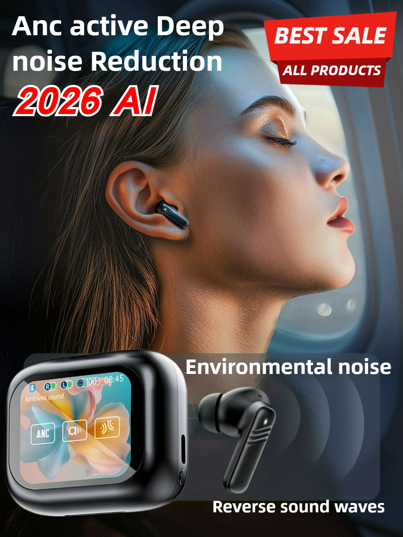 2026 NEW Professional ANC Earb - Controller Adapter Usb ulasan dan harga