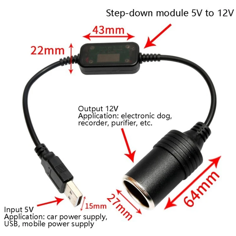 【Fast Ship】Car Converter Adapt - Controller Adapter Usb ulasan dan harga