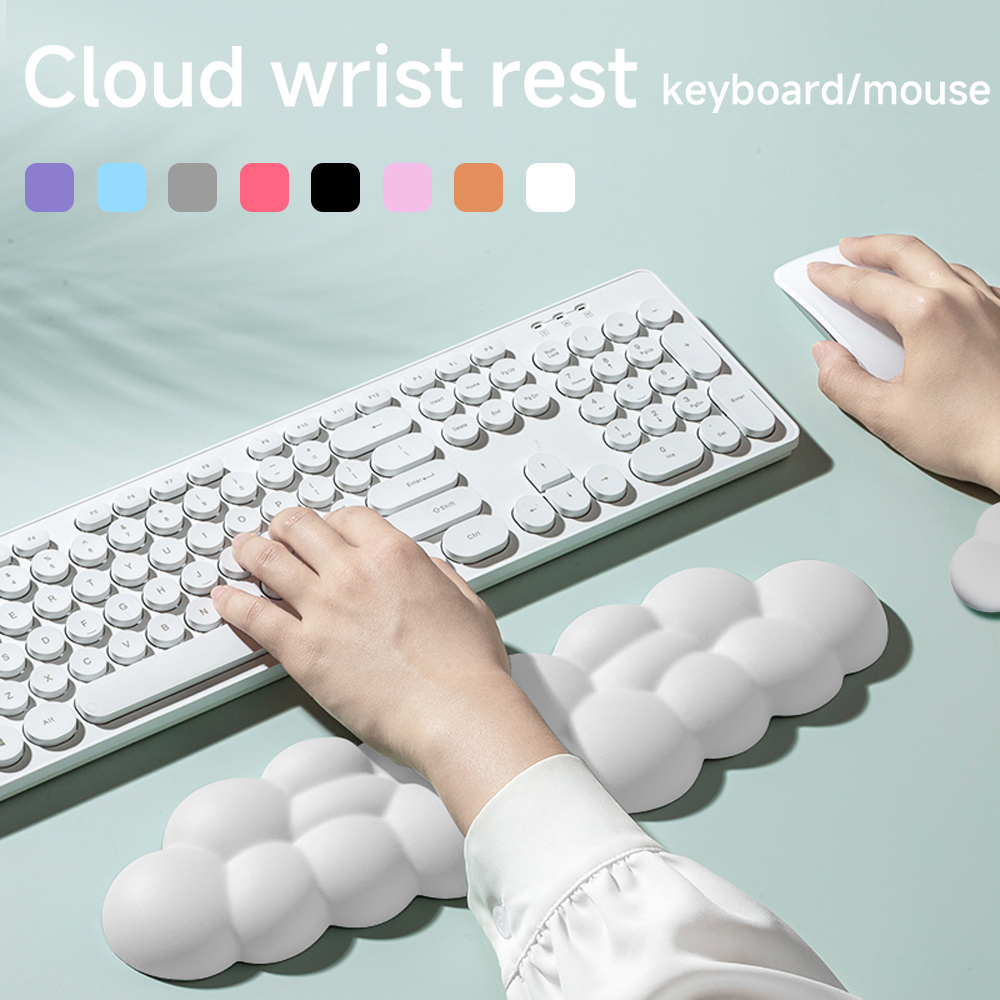 Mouse pad with wrist rest keyb - Retro Gaming Art ulasan dan harga