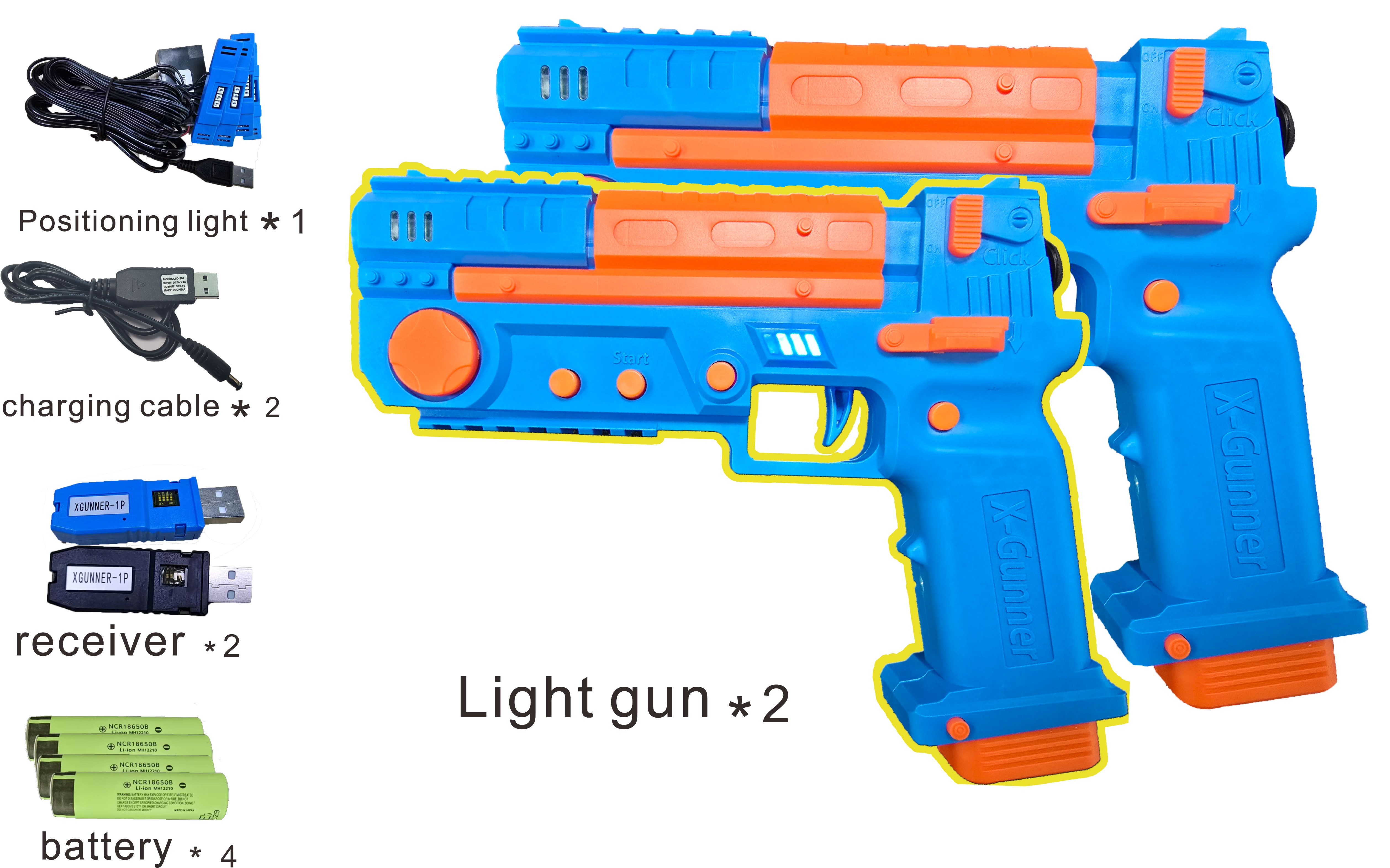 X-GUNNER XGUNNER 2.4G Multi Gu - Retro Gaming Console Gun ulasan dan harga