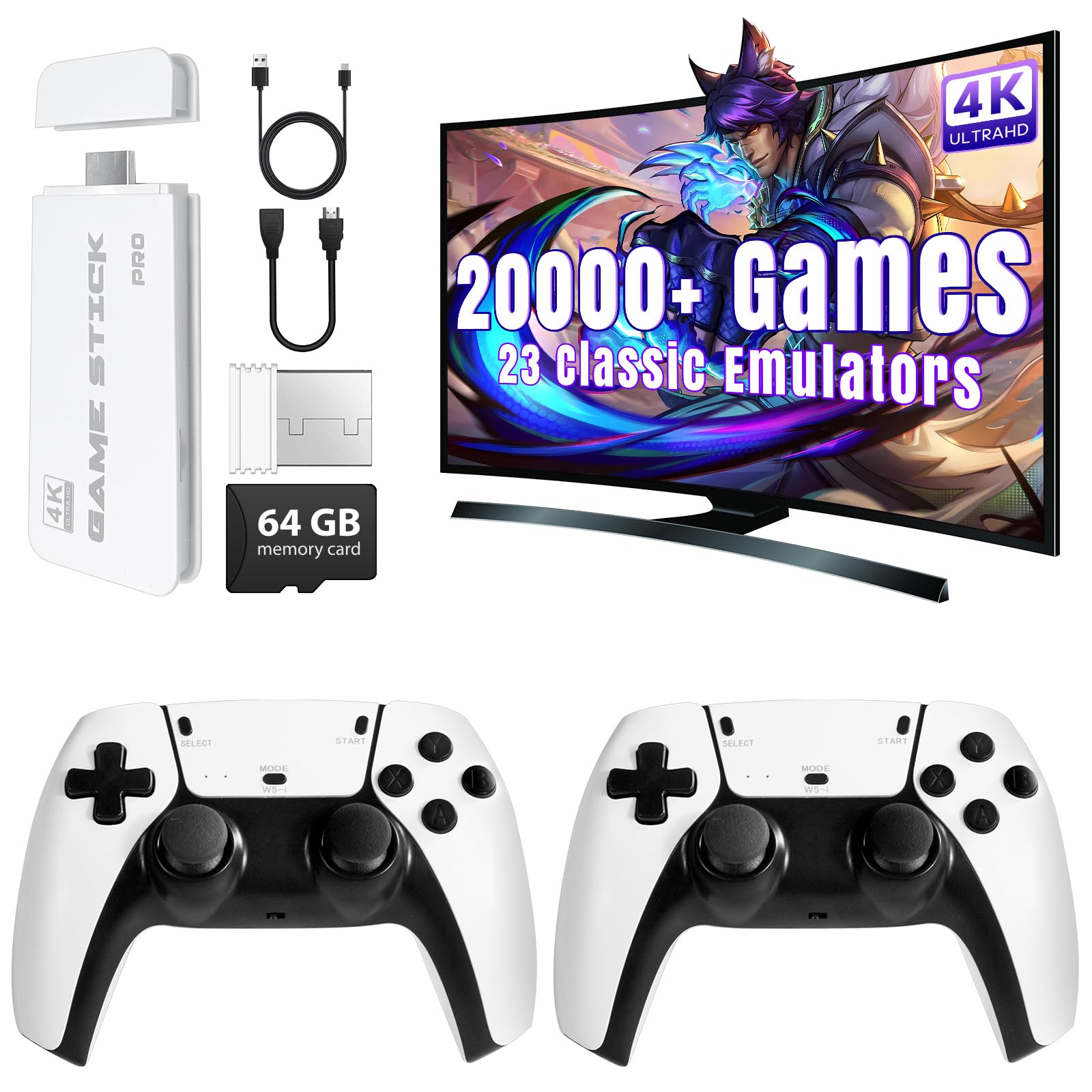 2025 LDK Retro Gaming Console  - Retro Gaming With Projector ulasan dan harga