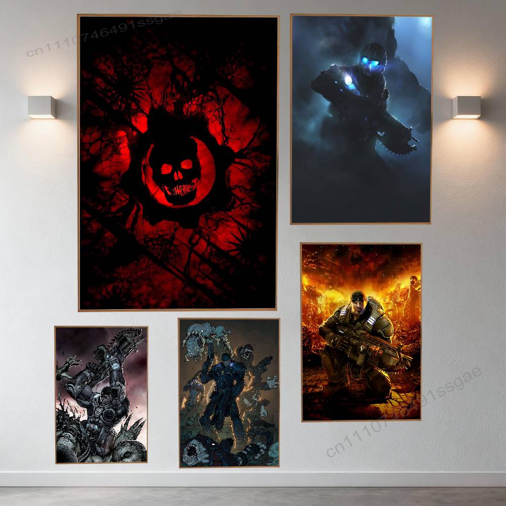 Game G-Gears of W-War Poster R - Retro Gaming Art ulasan dan harga