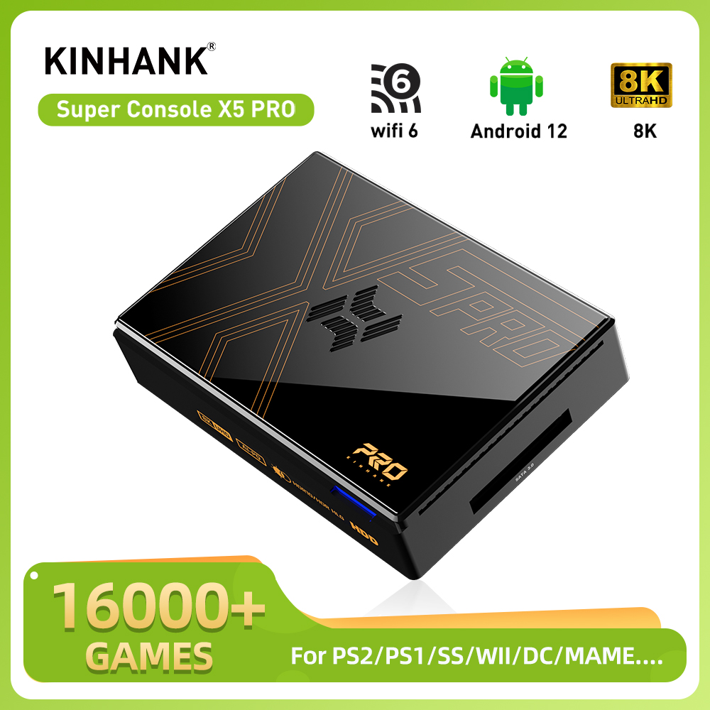 KINHANK Super Console X5 PRO R - Retro Gaming Hdd ulasan dan harga