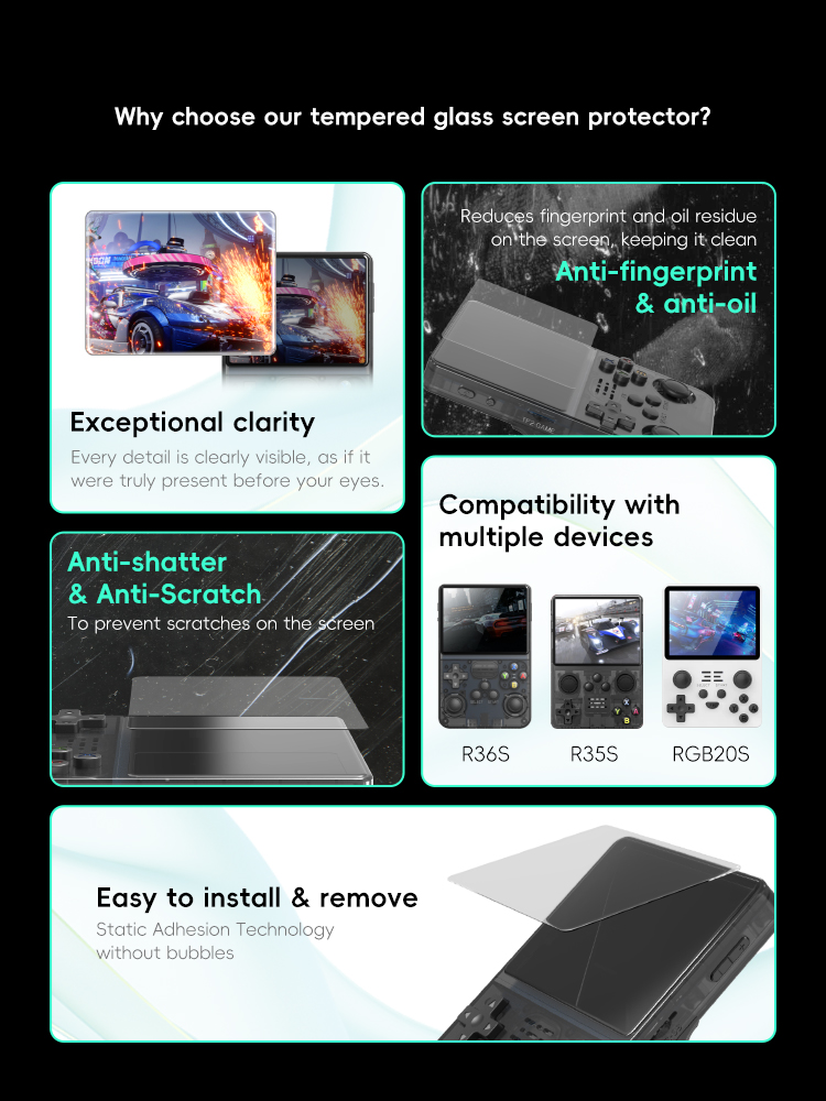 DATA FROG Tempered Glass Scree - Retro Gaming Unit ulasan dan harga