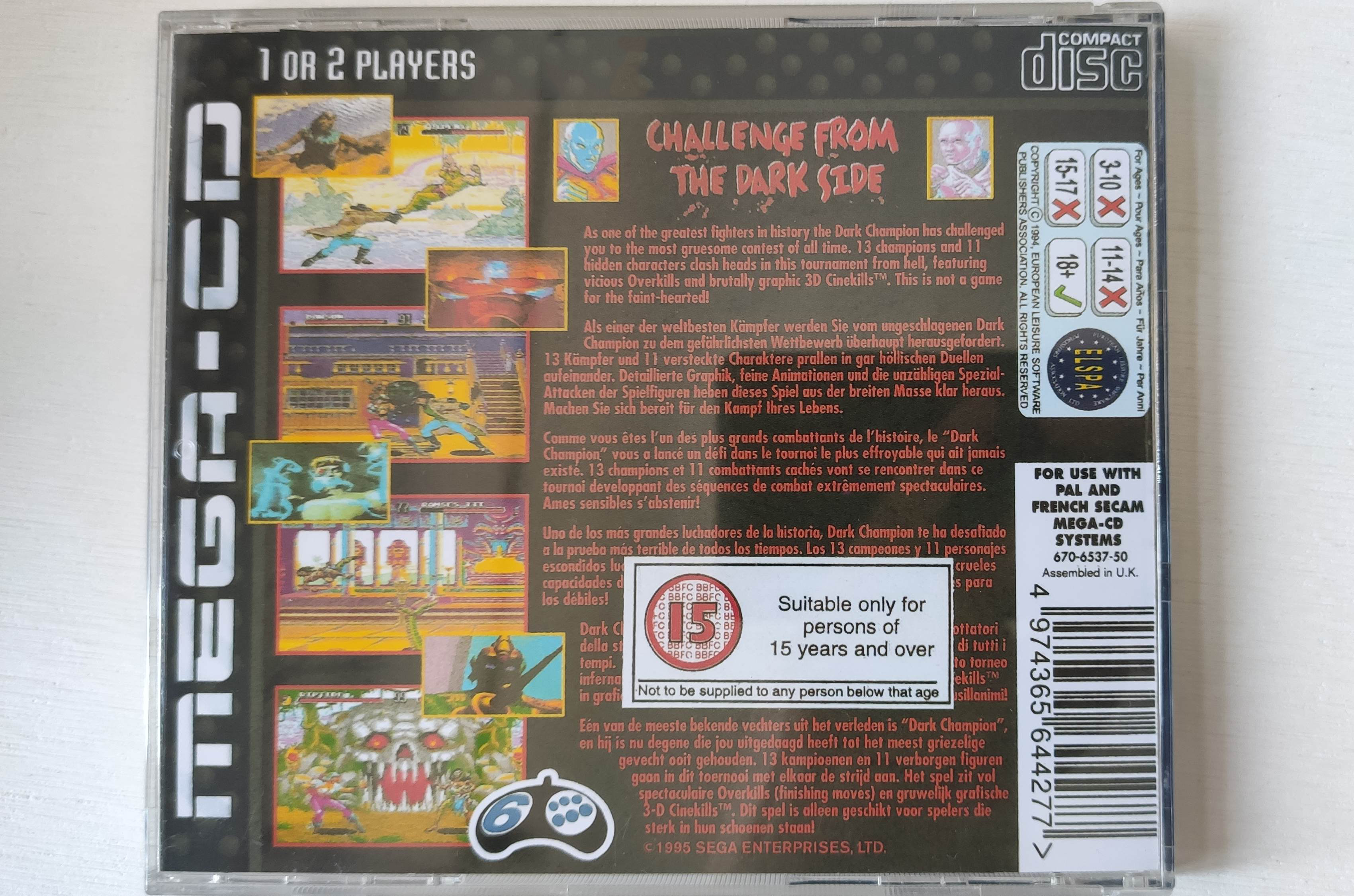 Mega CD Copy Disc Eternal Cham - Retro Gaming Unit ulasan dan harga